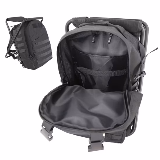 Mochila táctica militar impermeable multifuncional personalizada del OEM de la caja fuerte doble